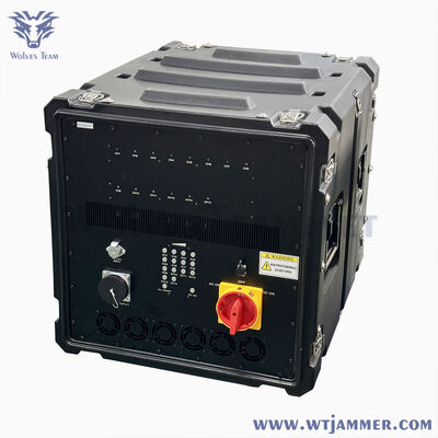 Купить 20-6000Mhz Vehicle Mounted High Power Wireless Frequency Signal Jammer online manufacture