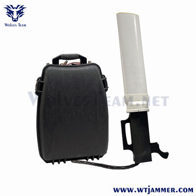 Купить Backpack lightweight Waterproof IP65 Anti UAV Drone Jammer 3000 meters Army use online manufacture