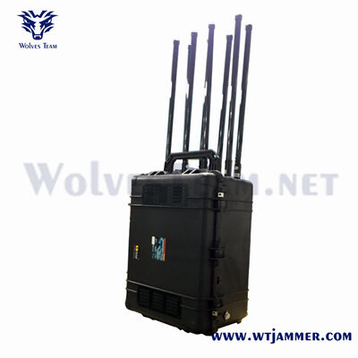 Купить Omni Antenna Anti Drone Jammer, обеспечивающий GPS-сигнал с помехами Тип и диапазон с помехами от 4000 м до 6000 м Подходит для вмешательства дронов Производство в сети