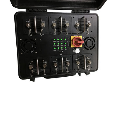 Купить 1000W AC110-240V 12 Bands Vehicle Jammer With Removable module Производство в сети