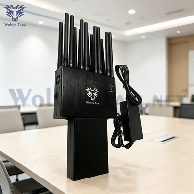 Купить Блокатор портативной антенны Джаммер сигнала ВиФи Мулти Хандхэльд для конфиденциальных комнат Производство в сети