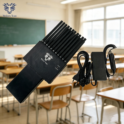 Купить Портативный ручной подавитель сигналов нового поколения с эффективной дальностью подавления для конфиденциальных корпоративных переговорных Производство в сети