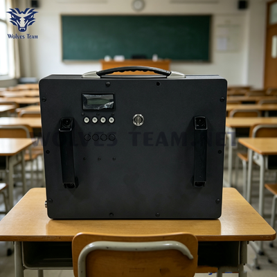 Купить Настраиваемый 4-диапазонный комнатный подавитель сигналов БПЛА против незаконных дронов для защиты помещений для экзаменов Производство в сети