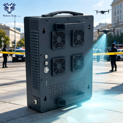 Купить Портативный наружный скрытый 6-канальный подавитель сигналов с эффективной дальностью подавления 100-300 м для полевых операций по обеспечению безопасности Производство в сети
