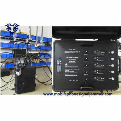 Портативная машинка подгоняет Jammer UHF VHF GSM CDMA 3G 4G 5G WiFi наивысшей мощности частоты