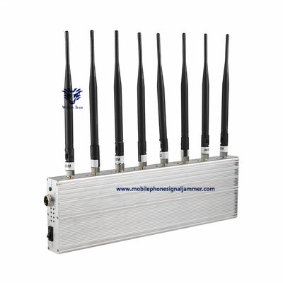 Мульти- Jammer сигнала сотового телефона WiFi 3G 4G 5g GSM дистанционного управления всенаправленной антенны диапазона встречая комнату /Exam