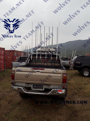 Купить UHF VHF 3G 4G GSM CDMA 500m 400w Мобильный телефонный джаммер online manufacture