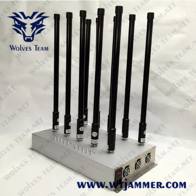 Польза конференц-зала Jammer GPS WiFi/Bluetooth Lojack Jammer сигнала мобильного телефона UHF GSM 3G 4G 5G VHF