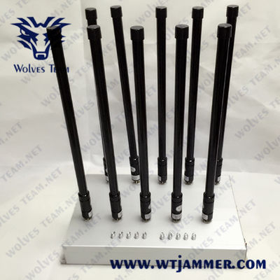Польза конференц-зала Jammer GPS WiFi/Bluetooth Lojack Jammer сигнала мобильного телефона UHF GSM 3G 4G 5G VHF