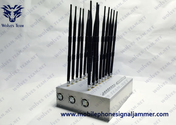 Умный мобильный сжимать сигнала трутня WiFi Bluetooth /5G/GPS/Lojack/UHF/VHF Jammer сотового телефона