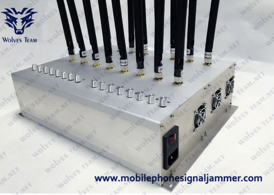 Умный мобильный сжимать сигнала трутня WiFi Bluetooth /5G/GPS/Lojack/UHF/VHF Jammer сотового телефона