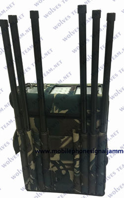 Все в одном приборе Jammer сигнала 5G Sigmal черни преграждая сигнал GPS WiFi RF с типом рюкзака