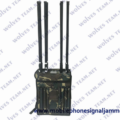 150 метров прибора Jammer сигнала 80w мобильного преграждая Jammer 2G 3G 4G 5G