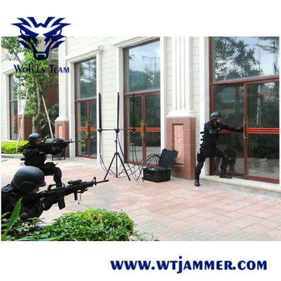 Купить Портативный 8-диапазонный GPS 2G 3G 4G GSM 530W RCIED IED Bomb Jammer online manufacture