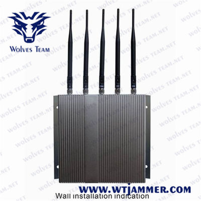 Купить 40м 5 полос 12.5W Wifi блокировщик джаммер для школы online manufacture