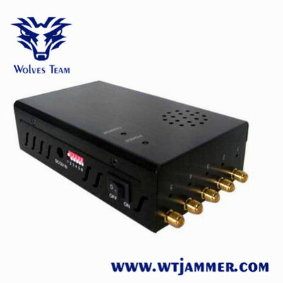 Handheld Jammer сигнала 12W CDMA GSM 3G 4G 5G WiFi Lojack