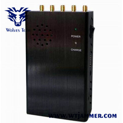 Handheld Jammer сигнала 12W CDMA GSM 3G 4G 5G WiFi Lojack