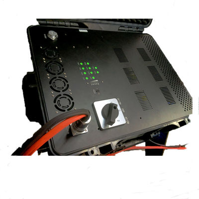 Купить 600 Вт Военный водонепроницаемый наружный портативный VIP-защита RF GPS WIFI сигнал UAV беспилотный джаммер online manufacture