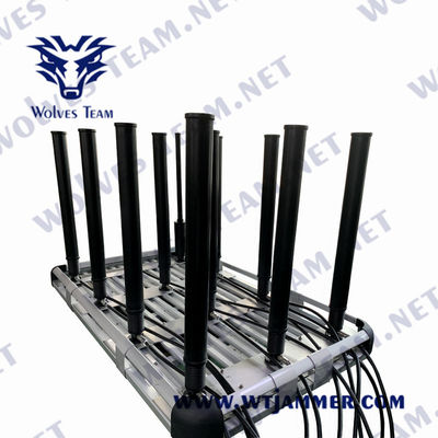 Водоустойчивый GSM CDMA 1000 измеряет Jammer бомбы 1300W IED