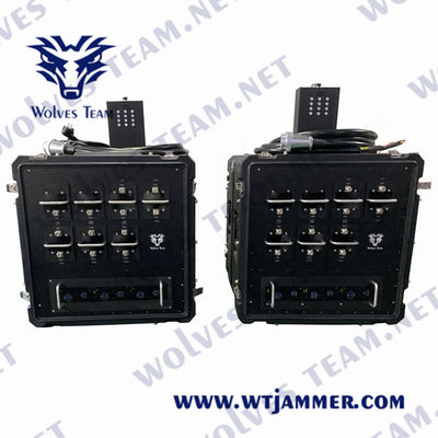Jammer бомбы портативной машинки 800m 6000MHz 500W корабля военный