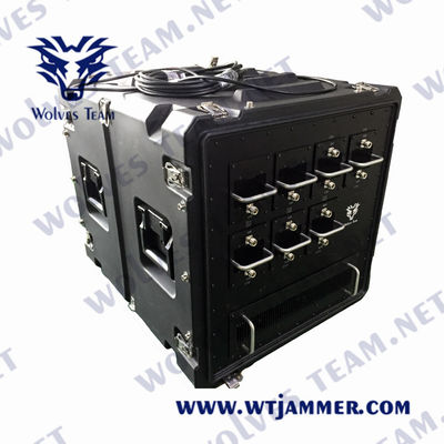 Jammer бомбы портативной машинки 800m 6000MHz 500W корабля военный