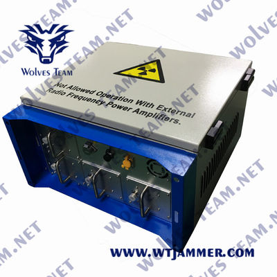 Jammer сигнала сотового телефона 80W тюрьмы 300M CDMA WIFI GPS