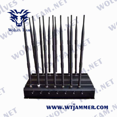 Jammer GPS Lojack сигнала дистанционного управления CDMA 35W 16 антенн
