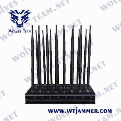Jammer GPS Lojack сигнала дистанционного управления CDMA 35W 16 антенн