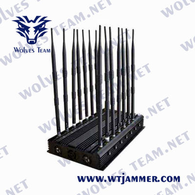 Jammer GPS Lojack сигнала дистанционного управления CDMA 35W 16 антенн