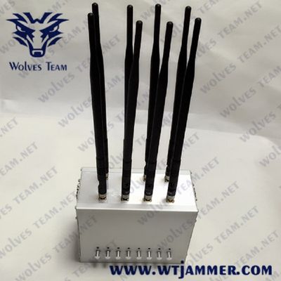 8 Jammer GPS 3G 4G 16W сигнала GSM CDMA диапазонов настольный