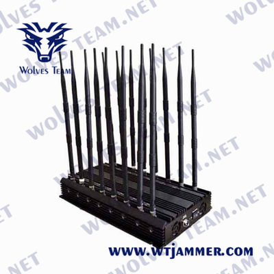 18 диапазонов Lojack 48W 5.2G 5.8G 5G весь Jammer сигнала сотового телефона