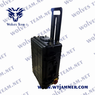Всенаправленный Jammer 800m сигнала антенн 600W RF военный
