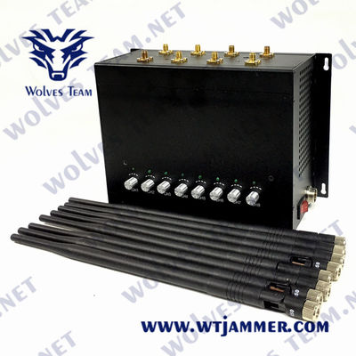 8 Jammer 30m сигнала диапазонов 16W GSM CDMA GPS настольный с переходником AC