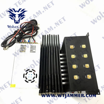 8 Jammer 30m сигнала диапазонов 16W GSM CDMA GPS настольный с переходником AC