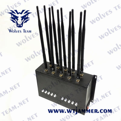 10 Jammer GPS 3G 4G CDMA сигнала сети диапазонов 30m 20W