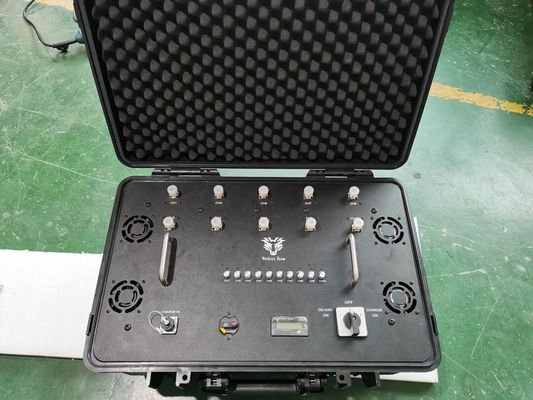Jammer 100m сигнала EIRP 15W GSM 3G 4G 5G мобильный Handheld