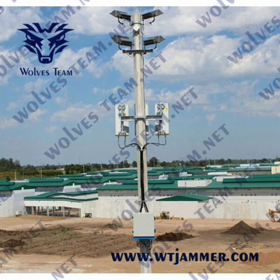 Анти- Jammer 300W WT902903D трутня Uav 1000km водоустойчивый