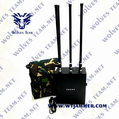Военные диапазоны Jammer 4G 5G 80w 6 сигнала EOD Manpack RF