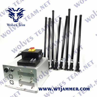 Военный Jammer сигнальной бомбы 330W RF с обозом DDS