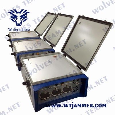 Jammer тюрьмы сигнала Jammers 2500m RF трутня 600W 5.8G GPS водоустойчивый