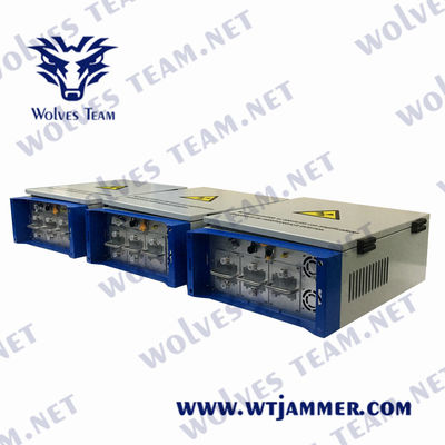 Jammer тюрьмы сигнала Jammers 2500m RF трутня 600W 5.8G GPS водоустойчивый