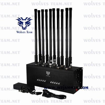 Jammer 50m сигнала 35W 3G 4G GSM клетчатый беспроводной 16 диапазонов