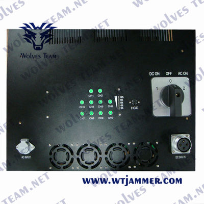 Блокатор сигнала Jammer 3000MHz бомбы RCIED военный WIFI GPS беспроводной