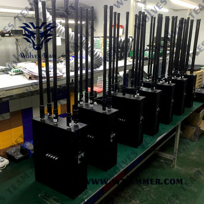 150 метров прибора Jammer сигнала 80w мобильного преграждая Jammer 2G 3G 4G 5G