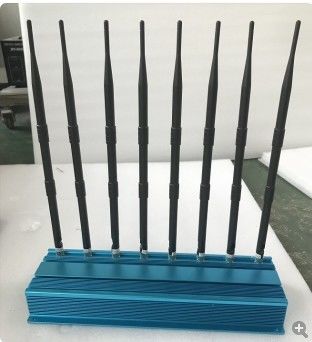 Крытый Jammer сигнала сотового телефона GSM 3G 4G 5G с сильным внешним заряжателем автомобиля всенаправленных антенн DC12V