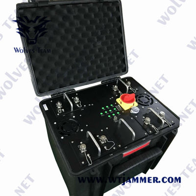 2500m 600W делают анти- Jammer водостойким трутня UAV Jammers 240VAC трутня