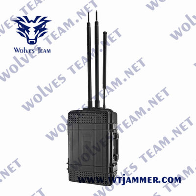 Сплав Jammer 300W CDMA сотового телефона металла AC100-240V DC27V алюминиевый