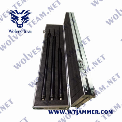 Сплав Jammer 300W CDMA сотового телефона металла AC100-240V DC27V алюминиевый