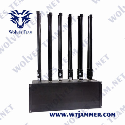 Купить 12 Jammer мобильного телефона GSM 3G WIFI 5.8G Jammer бомбы каналов 36W военный online manufacture