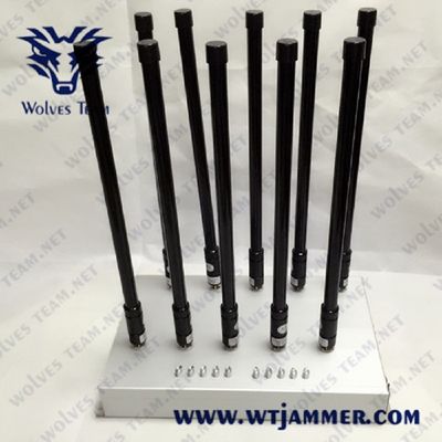 10 Jammer 36W GSM 3G WIFI 5.8G сигнала сотового телефона диапазонов 5G 20W